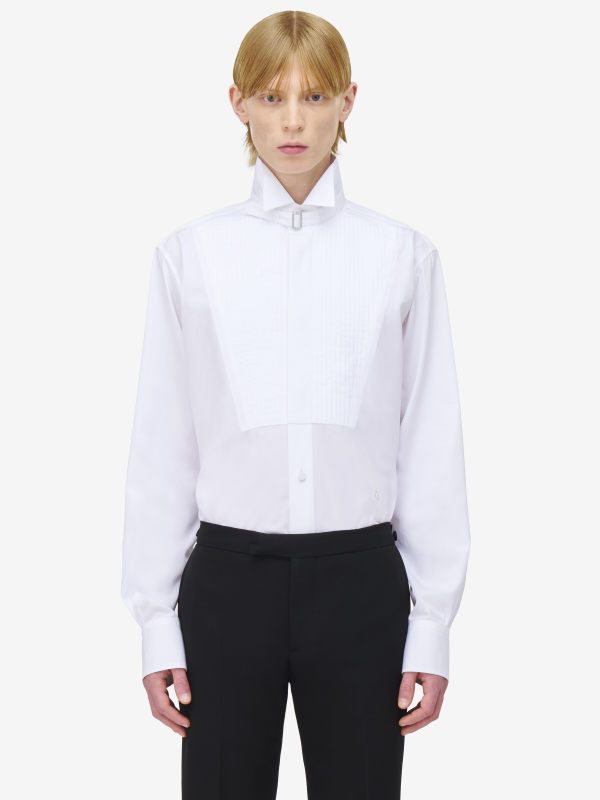 ALEXANDER MCQUEEN - Tuxedo Shirt - Item 828877QNAAX9000
